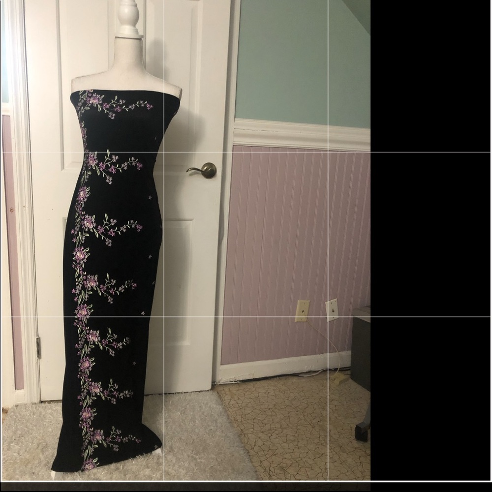 Sleeveless Evening Gown